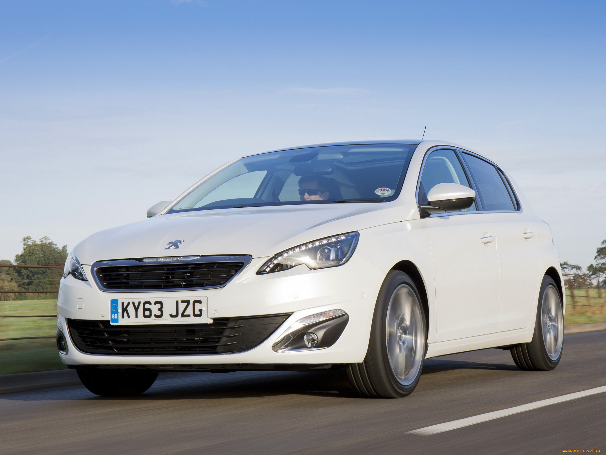 , peugeot, 308, uk-spec, 2013